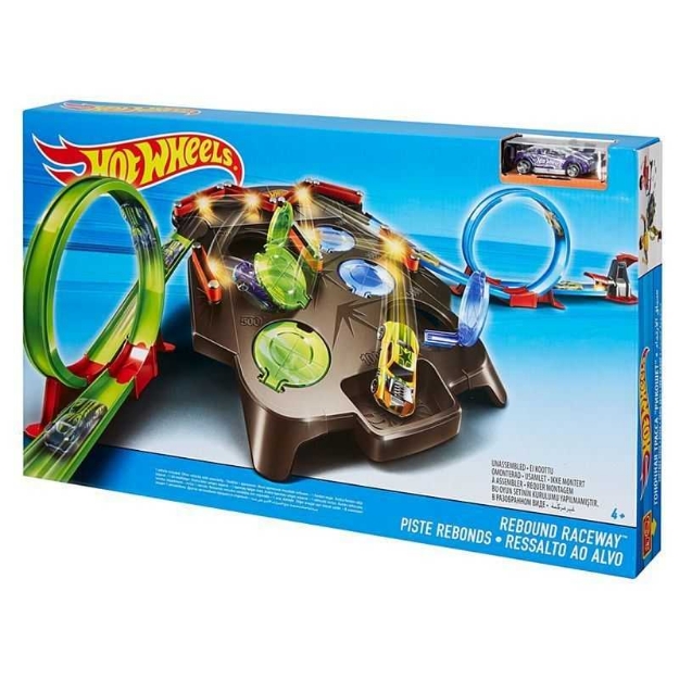 Picture of Hotwheels FDF27 Track Builder Bloklu Köprü Yarışı Seti