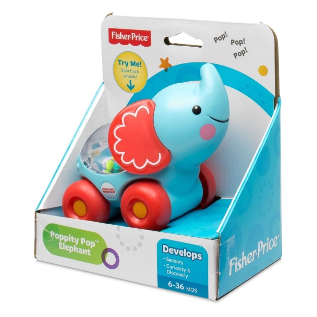 Picture of Fisher Price CMV98 Poppity Pop Araçlar - Fil
