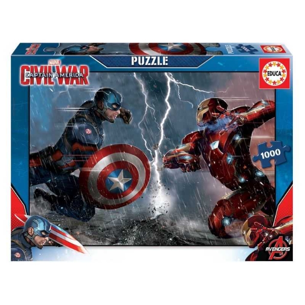Picture of Educa Captain America Civil War 16703 1000 Parça Puzzle