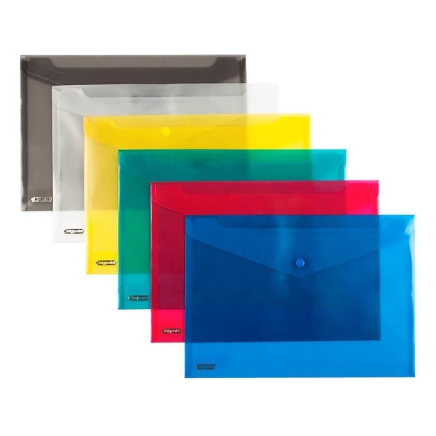 Picture of A4 Çıtçıtlı Dosya - Şeffaf Belge Saklama Dosyası