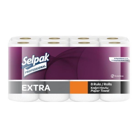 Selpak Professional 8li Kağıt Havlu detaylarını göster Selpak Professional 8li Kağıt Havlu resmi
