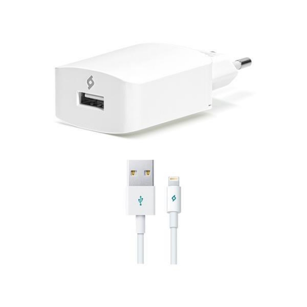 Picture of TTEC 2SCS01L SpeedCharger 2.1A Lightning Kablolu Seyahat Şarj Aleti - Beyaz