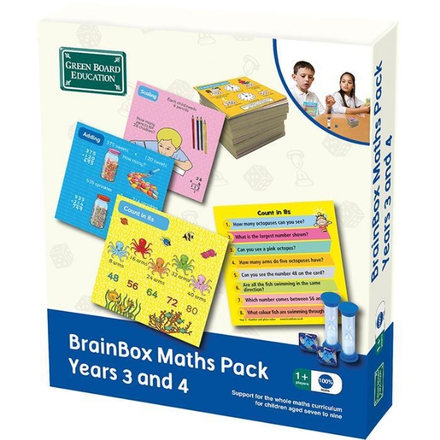 Picture of Brainbox Maths Pack Years 3 And 4 (Matematik Seti 3-4 Sınıf)-İngilizce