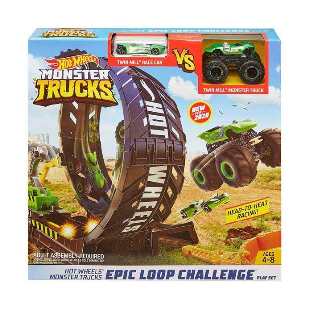 Picture of Hot Wheels Monster Trucks Efsane Çember Aksiyon Oyun Seti