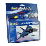 Picture of Revell 1:144 Model Set F-14A Black Tomcat