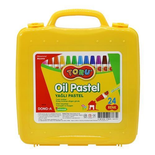 Picture of Çantalı 24 Renk Pastel Boya