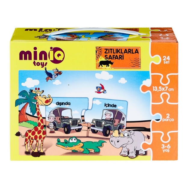 Picture of MİNİQ TOYS Zıtlıklarla Safari