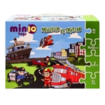 Picture of MİNİQ TOYS Meslekler ve Taşıtlar Puzzle Seti