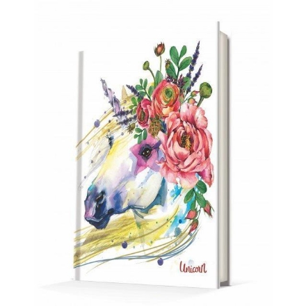 Unicorn / Flower 14x20 Sert Kapak 96 Yaprak Çizgili Defter detaylarını göster Unicorn / Flower 14x20 Sert Kapak 96 Yaprak Çizgili Defter resmi