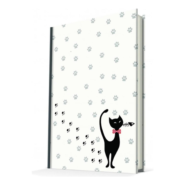 Picture of Deffter Aristocrat Cat Sert Kapak 96 Yaprak Çizgili Defter