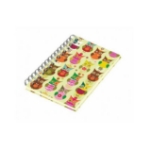 Picture of Lovely / Owls Green 14x20 Spiralli Sert Kapak 96 Yaprak Çizgili Defter