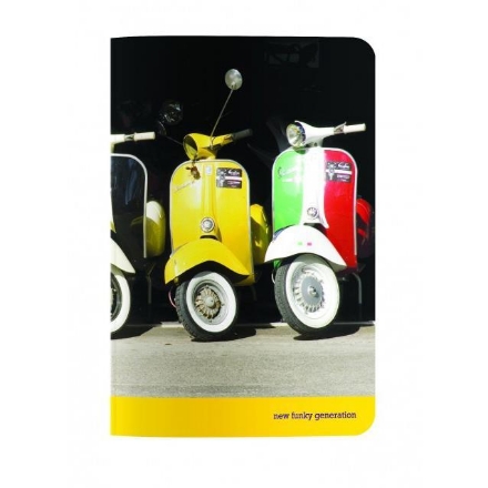 Vespa 19x25,5 Karton Kapaklı 60 Yaprak Çizgili Defter detaylarını göster Vespa 19x25,5 Karton Kapaklı 60 Yaprak Çizgili Defter resmi