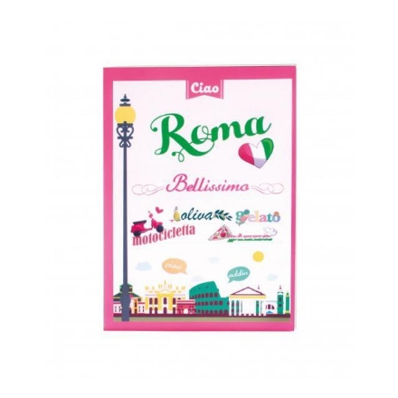 I Love Travelling / Roma 19x27 Karton Kapak 60 Yaprak Çizgili Defter detaylarını göster I Love Travelling / Roma 19x27 Karton Kapak 60 Yaprak Çizgili Defter resmi