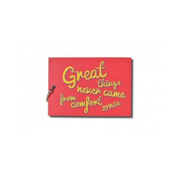 Picture of Great 7,5x10,5 Karton Kapak Halkalı 80 Yaprak Çizgisiz Mini Not Defteri