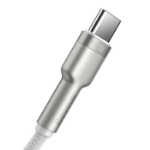 Picture of Baseus Cafule Metal Serisi 40W 1 Metre Type-C Beyaz Şarj Kablosu