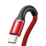 Picture of Baseus Halo 40W 2 Metre Type-C Kırmızı Şarj Kablosu