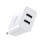 Picture of Baseus Speed Mini Dual 10.5W 2.4A Micro USB Kablolu Beyaz Seyahat Şarj Seti