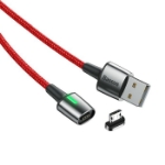 Picture of Baseus Zinc Magnetic Manyetik Uçlu 1.5A 2 Metre Micro USB Kırmızı Şarj Kablosu