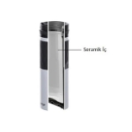 Picture of Contigo Glaze Seramik Twistseal Termos Bardak 470ML Gri