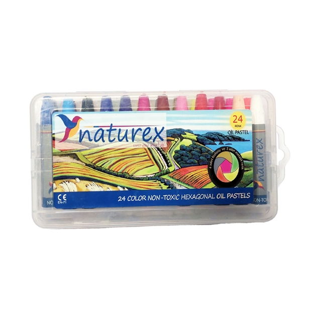 Picture of Naturex 24 Renk Çantalı Pastel Boya