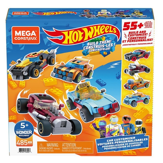 Picture of Hot Wheels Mega Construx Aksesuarlı Dörtlü Araç Seti GVM13