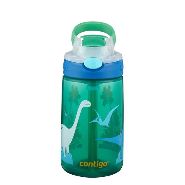 Picture of Contigo Gizmo Flip Dino Tritan Çocuk Suluğu 420ML Yeşil