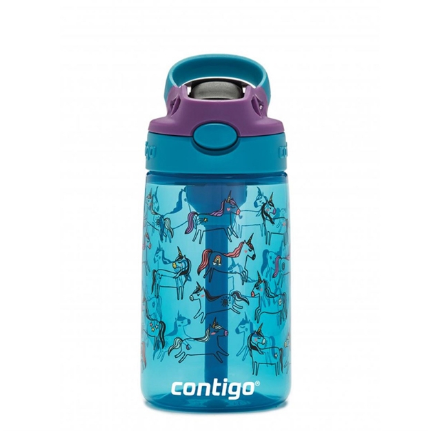 Picture of Contigo Gizmo Flip Pro Unicorn Tritan Çocuk Suluğu 420ML Mavi