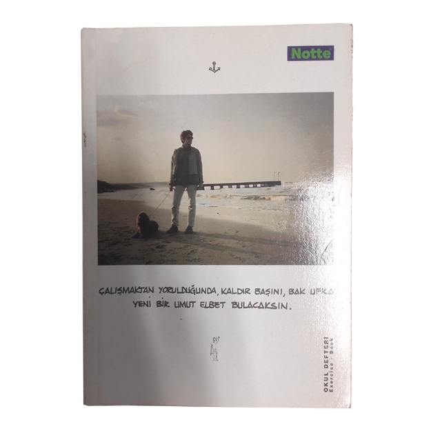 Picture of Notte A5 72 Yaprak Kareli Defter