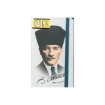 Picture of Gıpta Atatürk 13x21 120 Yaprak Sert Kapak Çizgili Defter