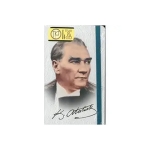 Picture of Gıpta Atatürk 13x21 120 Yaprak Sert Kapak Çizgili Defter