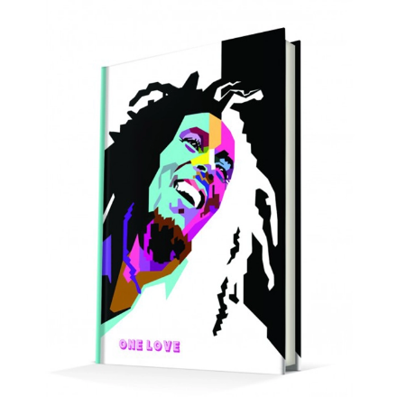Deffter Pop Art Bob Marley Sert Kapak 96 Çizgili Defter detaylarını göster Deffter Pop Art Bob Marley Sert Kapak 96 Çizgili Defter resmi