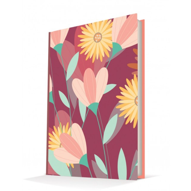 Picture of Deffter Pastels - Pink Sert Kapaklı 96 Yaprak Çizgisiz Defter