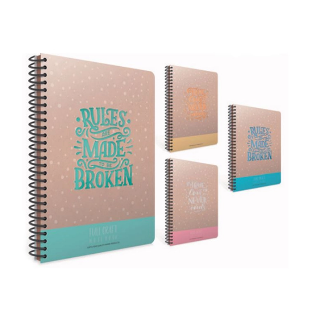 Picture of Gıpta 5674 Full Craft Notebook 96 Yaprak A4 Spiralli Sert Kapak Defter