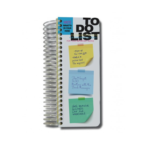 Picture of Deffter To Do List Small Spiralli 120 Yaprak Çizgili Not Defteri