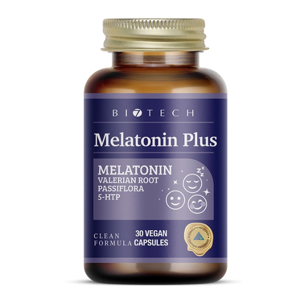 Picture of Melatonin Plus Uyku Kalitesini Arttırmaya Destek 30 Kapsül Gıda Takviyesi