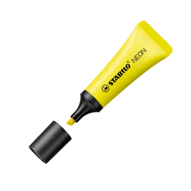 Picture of Stabilo Neon 72/24 Sarı Fosforlu Kalem