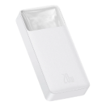 Picture of Baseus Bipow Overseas Edition Dijital Ekranlı 20W 20.000 mAh Fast Charge Powerbank Beyaz