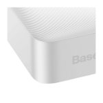 Picture of Baseus Bipow Overseas Edition Dijital Ekranlı 20W 20.000 mAh Powerbank Beyaz