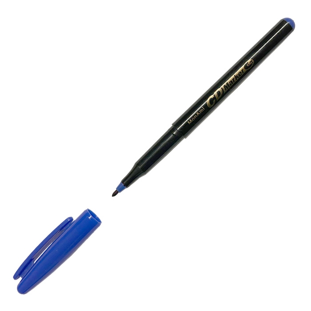 Picture of Monami CD Marker Asetat Kalıcı Kalem Mavi