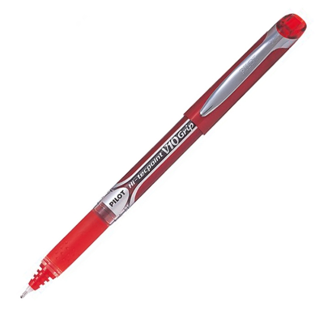 Picture of Pilot Grip Hi-Tecpoint V10 Grip Sıvı Mürekkepli Roller Kalem Kırmızı