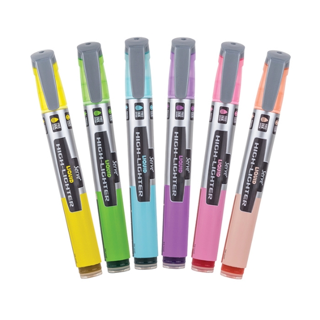 Picture of Serve Likit High-Lighter İşaretleme Kalemi Pastel Renkler