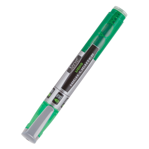 Picture of Serve Likit High-Lighter İşaretleme Kalemi Fosforlu Yeşil