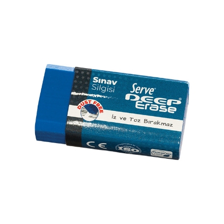 Serve Deep Erase Mavi Sınav Silgisi detaylarını göster Serve Deep Erase Mavi Sınav Silgisi resmi