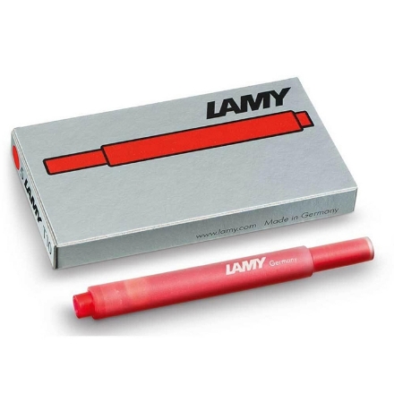 Lamy Dolma Kalem Tüpü T10 Kırmızı 5li detaylarını göster Lamy Dolma Kalem Tüpü T10 Kırmızı 5li resmi
