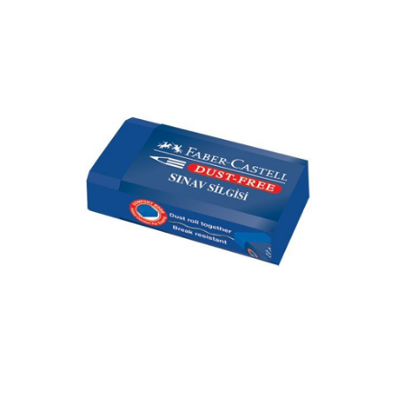 Faber Castell Dust Mavi Sınav Silgisi detaylarını göster Faber Castell Dust Mavi Sınav Silgisi resmi