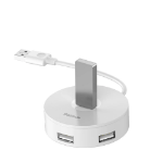 Picture of Baseus Airjoy Round Box USB Hub Beyaz