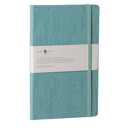 Fabio Ricci Lepidus 13x21cm Yandan Lastikli Defter Turkuaz detaylarını göster Fabio Ricci Lepidus 13x21cm Yandan Lastikli Defter Turkuaz resmi