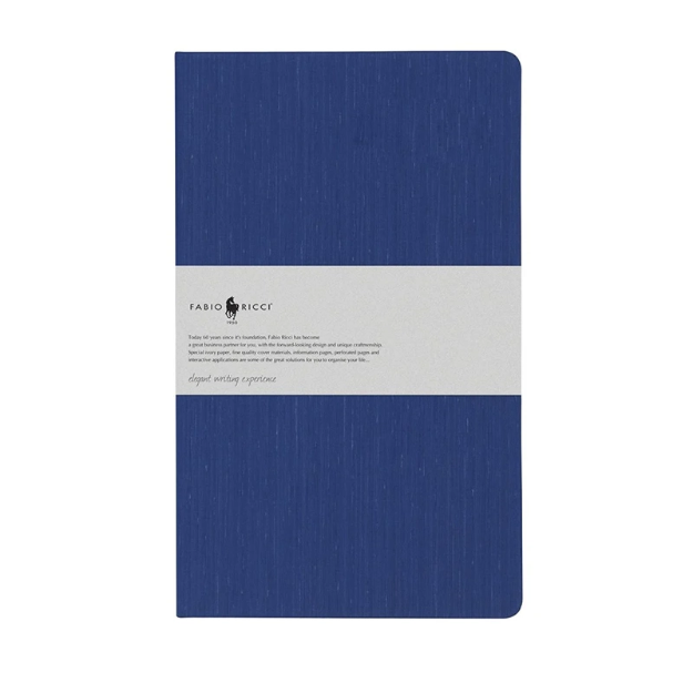 Picture of Fabio Ricci Lepidus 13x21cm Noktalı Defter Saks Mavisi