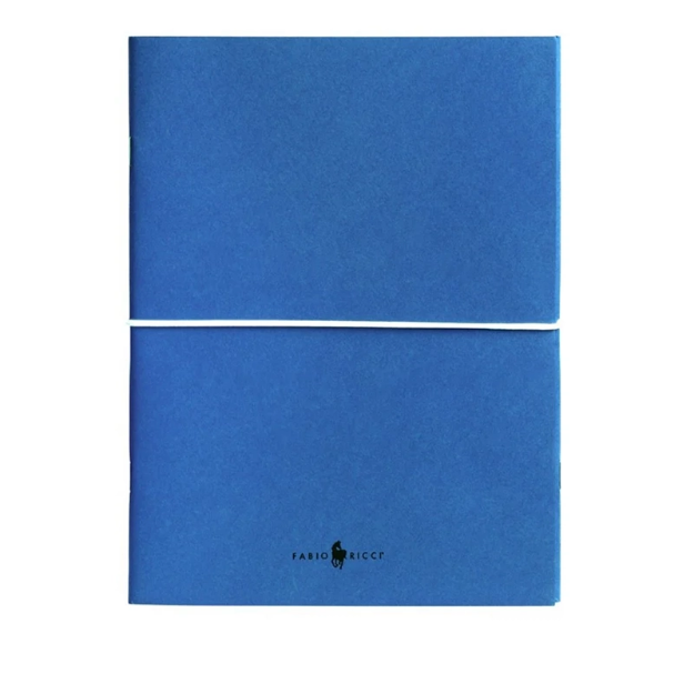 Picture of Fabio Ricci Z Notes 19x24 cm Çizgili - Kareli İkili Defter Mavi