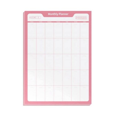 Deffter A4 Monthly Planner Masa Blok 20x28 Sirttan Tutkallı 50 Sayfalık Aylık Planlayıcı detaylarını göster Deffter A4 Monthly Planner Masa Blok 20x28 Sirttan Tutkallı 50 Sayfalık Aylık Planlayıcı resmi